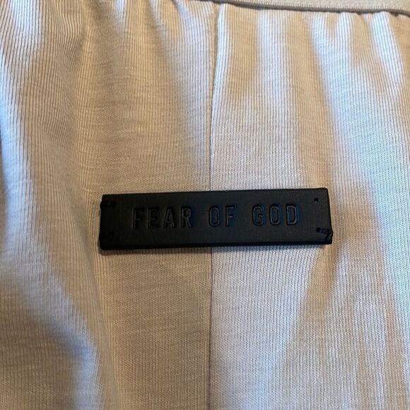 Fear of god stretch cotton lounge pants in cement large - Picture 8 of 16
